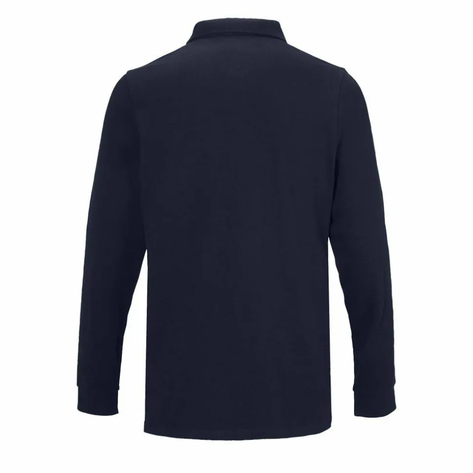 NEOBLU 04396 - OWEN LSL MEN Polo Patte Cachée Manches Longues Homme