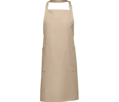 NEWGEN TB206 - Tablier Long en Coton avec Poches et Boucle Métallique
