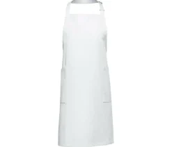 NEWGEN TB206 - Tablier Long en Coton avec Poches et Boucle Métallique