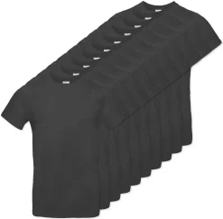 Pack de 10 B&C BC03T - Tee-Shirt Homme 100% Coton
