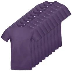 Pack de 10 B&C BC03T - Tee-Shirt Homme 100% Coton