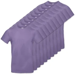 Pack de 10 B&C BC03T - Tee-Shirt Homme 100% Coton