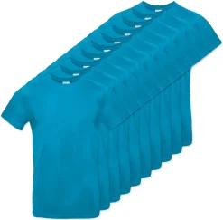 Pack de 10 B&C BC03T - Tee-Shirt Homme 100% Coton
