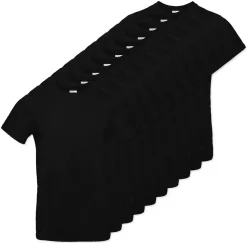 Pack de 10 B&C BC03T - Tee-Shirt Homme 100% Coton