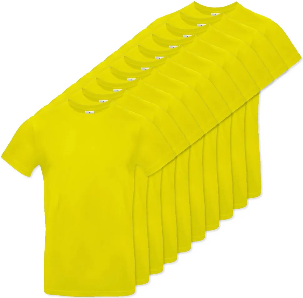 Pack de 100 B&C BC03T - Tee-Shirt Homme 100% Coton