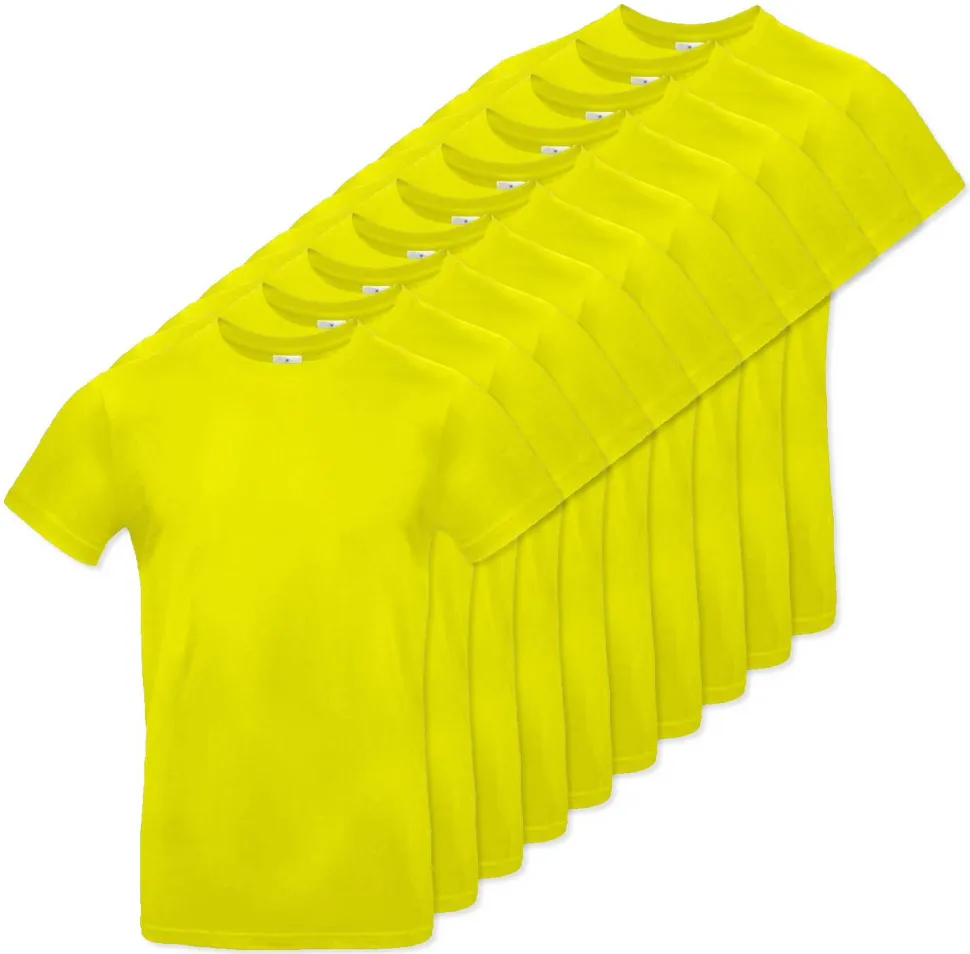 Pack de 100 B&C BC03T - Tee-Shirt Homme 100% Coton