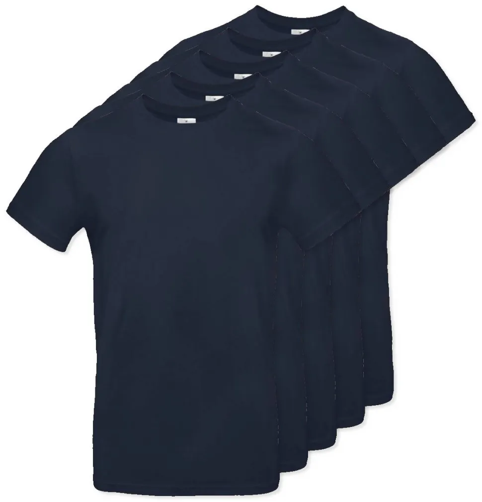 Pack de 50 B&C BC03T - Tee-Shirt Homme 100% Coton
