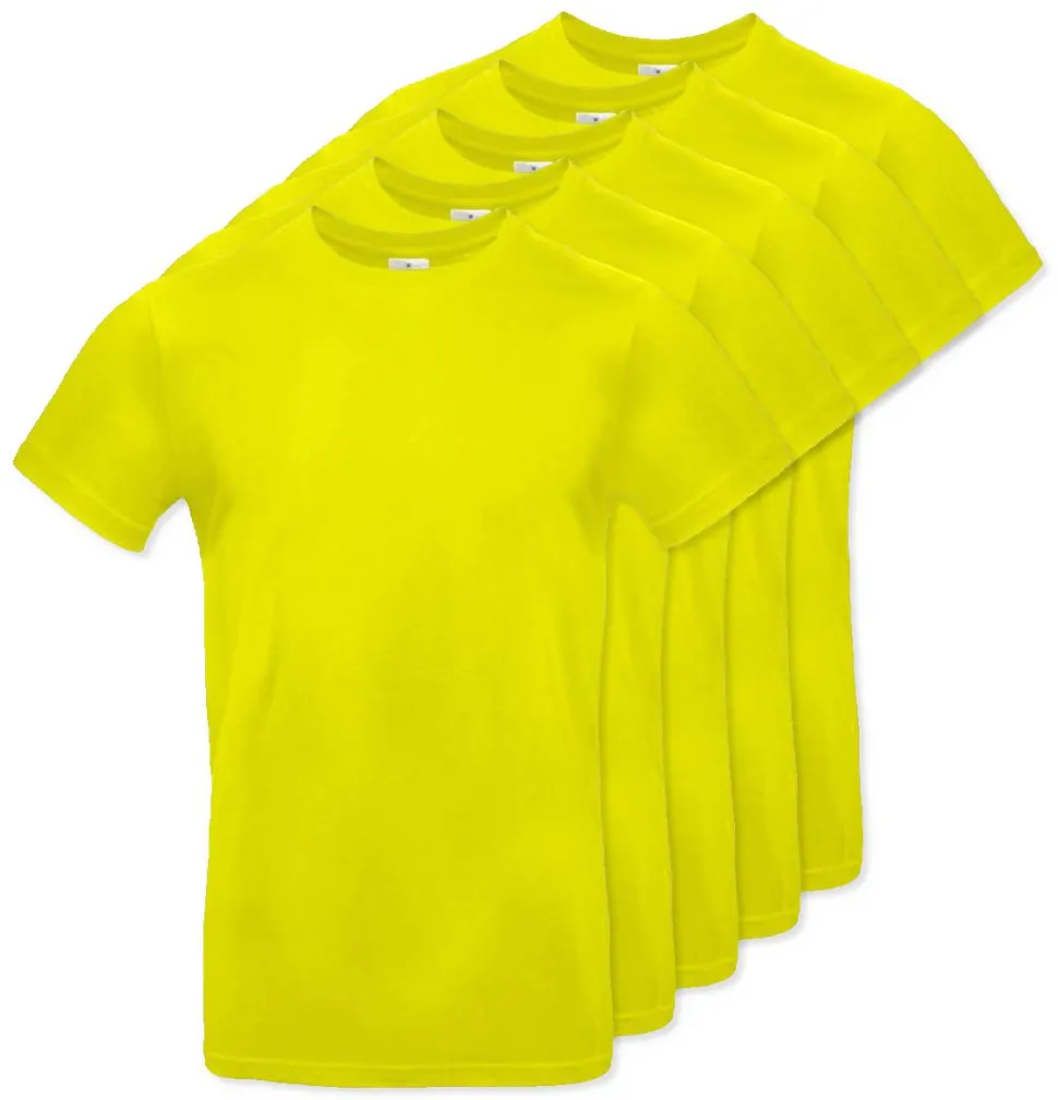 Pack de 50 B&C BC03T - Tee-Shirt Homme 100% Coton