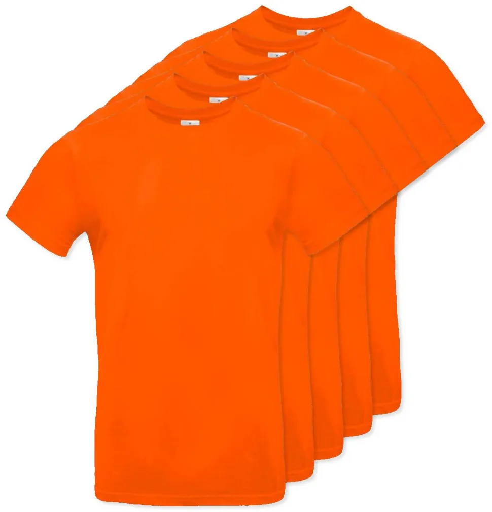 Pack de 50 B&C BC03T - Tee-Shirt Homme 100% Coton