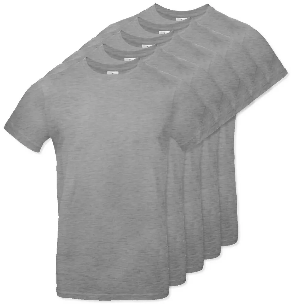 Pack de 50 B&C BC03T - Tee-Shirt Homme 100% Coton