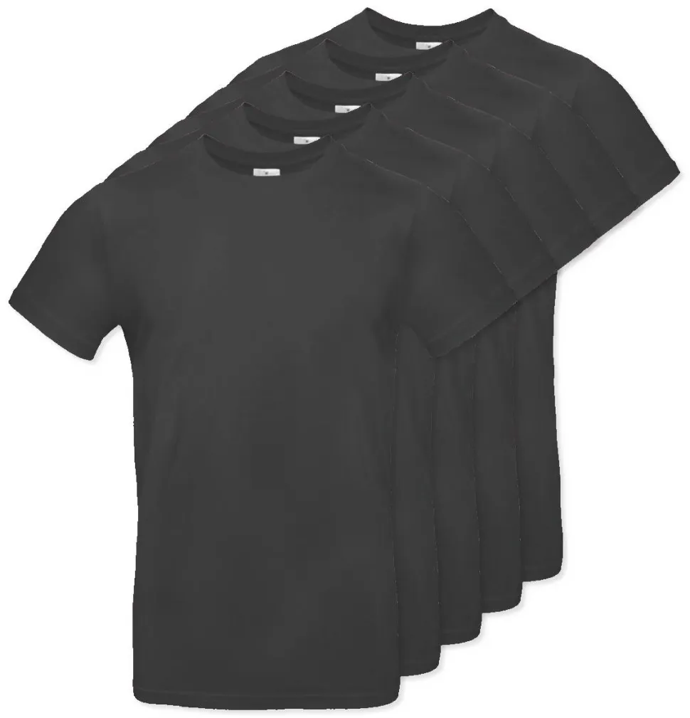 Pack de 50 B&C BC03T - Tee-Shirt Homme 100% Coton