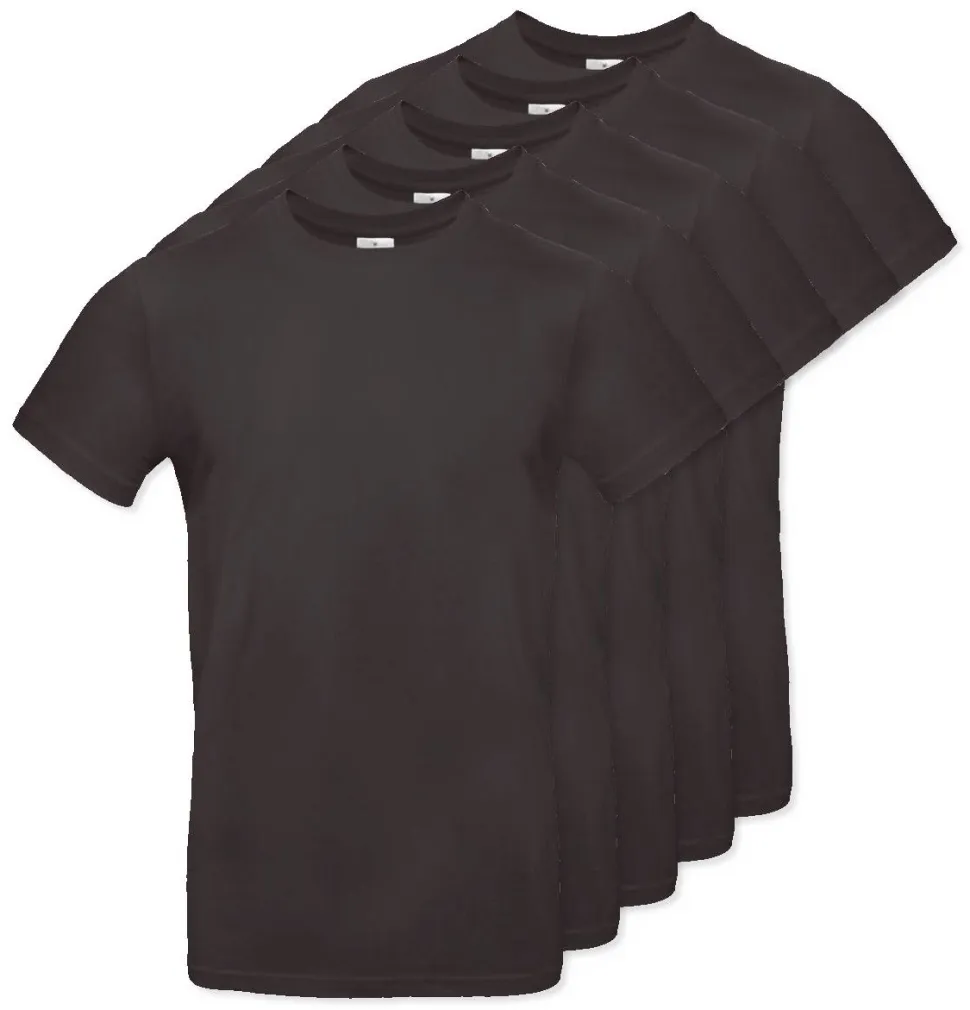 Pack de 50 B&C BC03T - Tee-Shirt Homme 100% Coton