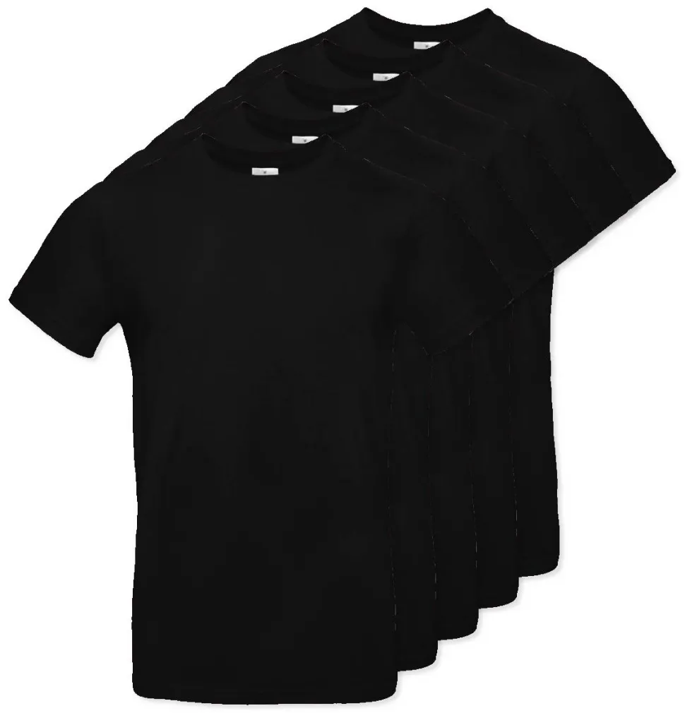 Pack de 50 B&C BC03T - Tee-Shirt Homme 100% Coton