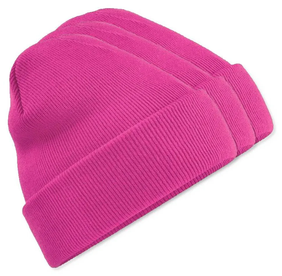 Pack de 30 Beechfield BF045 - Bonnet Hiver Unisexe avec Rabat Confortable