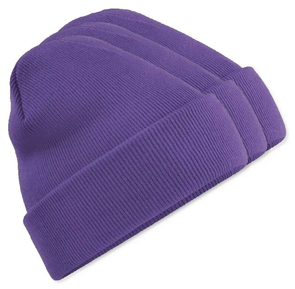 Pack de 30 Beechfield BF045 - Bonnet Hiver Unisexe avec Rabat Confortable