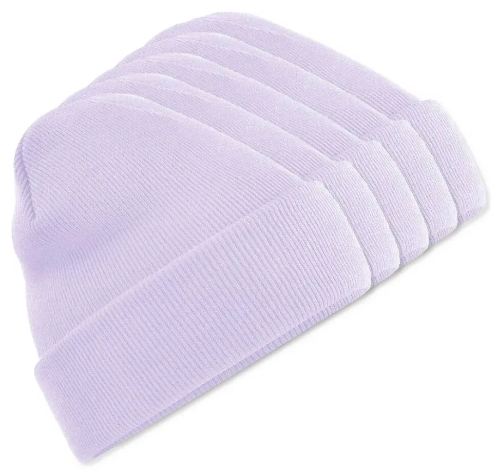 Pack de 50 Beechfield BF045 - Bonnet Hiver Unisexe avec Rabat Confortable
