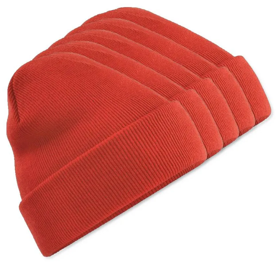 Pack de 50 Beechfield BF045 - Bonnet Hiver Unisexe avec Rabat Confortable