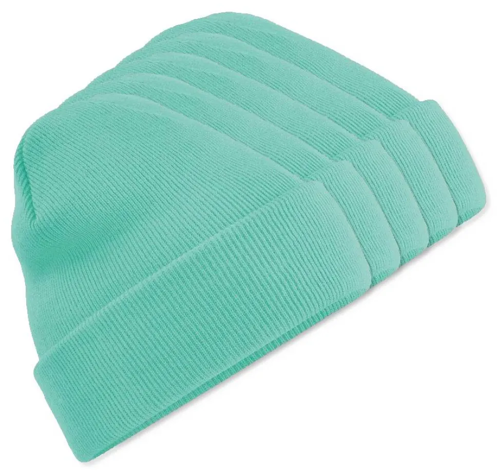 Pack de 50 Beechfield BF045 - Bonnet Hiver Unisexe avec Rabat Confortable