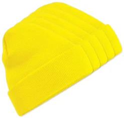 Pack de 50 Beechfield BF045 - Bonnet Hiver Unisexe avec Rabat Confortable