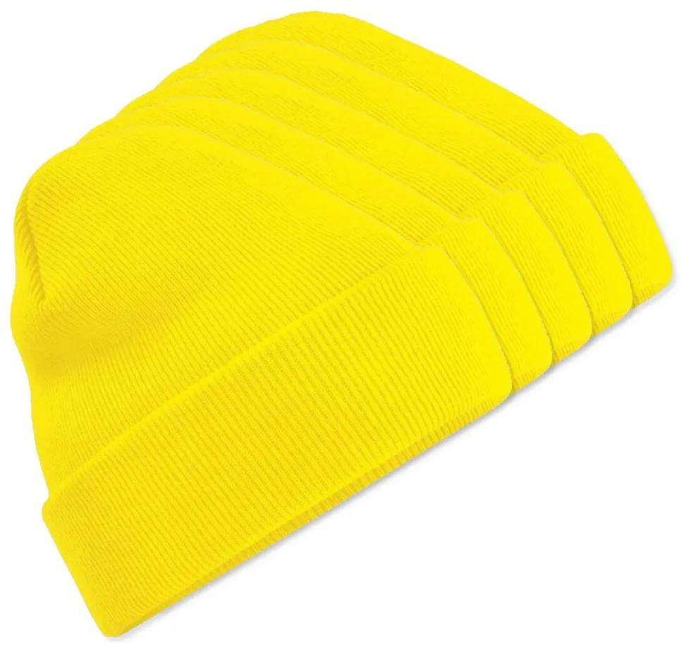 Pack de 50 Beechfield BF045 - Bonnet Hiver Unisexe avec Rabat Confortable