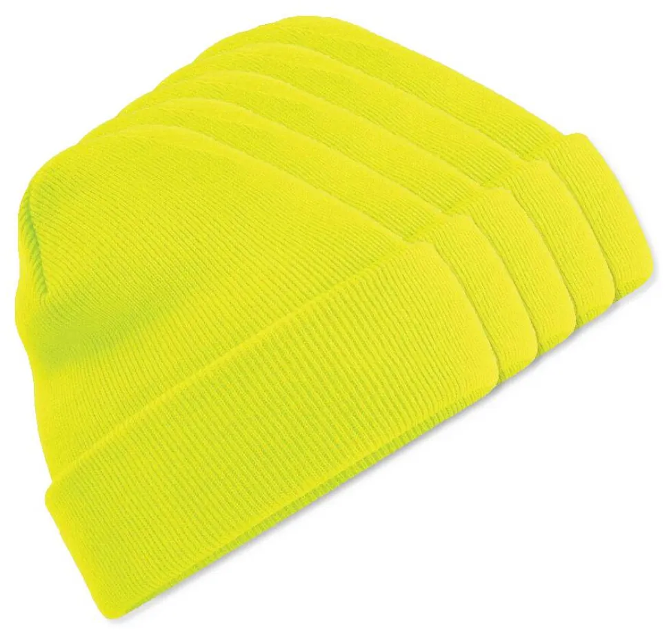 Pack de 50 Beechfield BF045 - Bonnet Hiver Unisexe avec Rabat Confortable