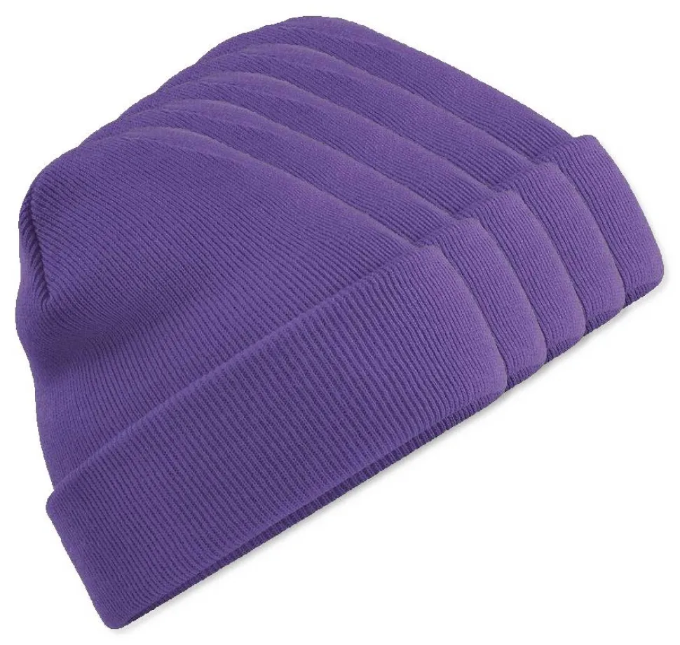 Pack de 50 Beechfield BF045 - Bonnet Hiver Unisexe avec Rabat Confortable