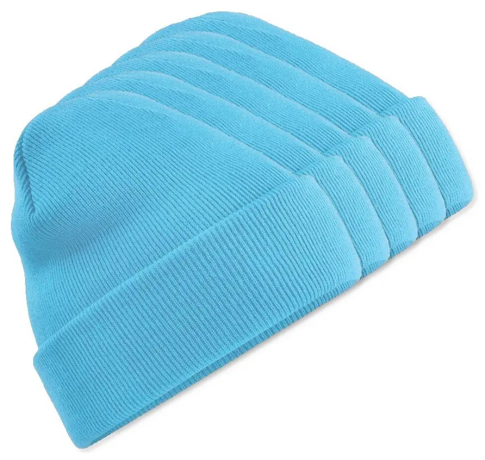 Pack de 50 Beechfield BF045 - Bonnet Hiver Unisexe avec Rabat Confortable