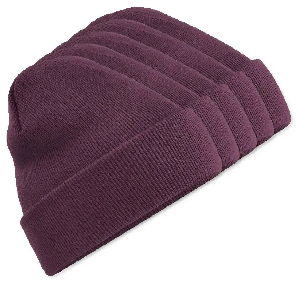 Pack de 50 Beechfield BF045 - Bonnet Hiver Unisexe avec Rabat Confortable