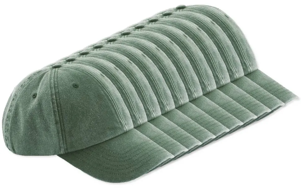 Pack de 24 Beechfield BF655 - Casquette Vintage en Coton Brossé Lavé
