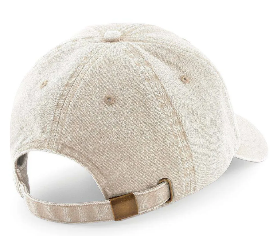 Pack de 24 Beechfield BF655 - Casquette Vintage en Coton Brossé Lavé