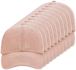 Pack de 24 Beechfield BF655 - Casquette Vintage en Coton Brossé Lavé
