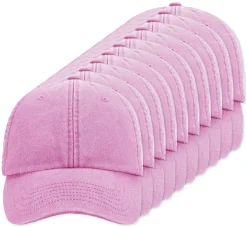 Pack de 24 Beechfield BF655 - Casquette Vintage en Coton Brossé Lavé