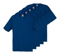 Pack de 50 Fruit of the Loom SC6 - T-Shirt Manches Courtes 100% Coton
