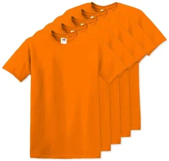 Pack de 50 Fruit of the Loom SC6 - T-Shirt Manches Courtes 100% Coton