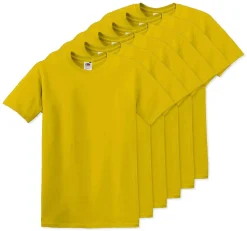 Pack de 60 Fruit of the Loom SC220 - T-Shirt Col Rond Homme