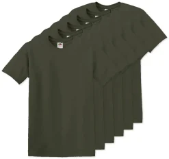 Pack de 60 Fruit of the Loom SC220 - T-Shirt Col Rond Homme