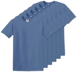 Pack de 60 Fruit of the Loom SC220 - T-Shirt Col Rond Homme
