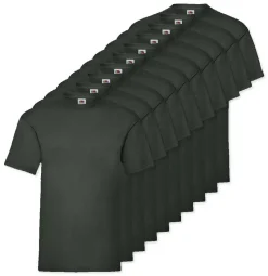Pack de 72 Fruit of the Loom SC230 - T-Shirt Manches Courtes Homme