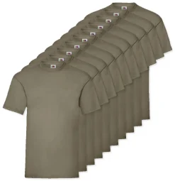 Pack de 72 Fruit of the Loom SC230 - T-Shirt Manches Courtes Homme