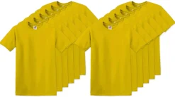 Pack de 12 Fruit of the Loom SC220 - T-Shirt Col Rond Homme