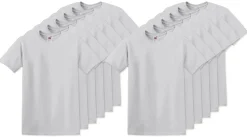 Pack de 12 Fruit of the Loom SC220 - T-Shirt Col Rond Homme