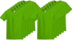 Pack de 12 Fruit of the Loom SC220 - T-Shirt Col Rond Homme