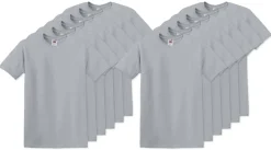 Pack de 12 Fruit of the Loom SC220 - T-Shirt Col Rond Homme