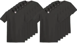 Pack de 12 Fruit of the Loom SC220 - T-Shirt Col Rond Homme