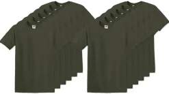Pack de 12 Fruit of the Loom SC220 - T-Shirt Col Rond Homme