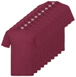 Pack de 36 Fruit of the Loom SC230 - T-Shirt Manches Courtes Homme