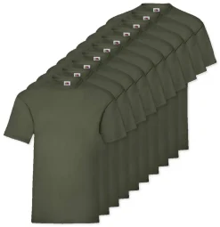 Pack de 36 Fruit of the Loom SC230 - T-Shirt Manches Courtes Homme