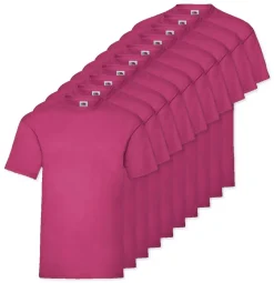 Pack de 36 Fruit of the Loom SC230 - T-Shirt Manches Courtes Homme