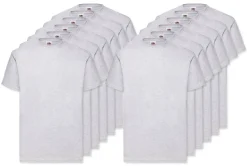 Pack de 12 Fruit of the Loom SC230 - T-Shirt Manches Courtes Homme