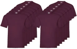 Pack de 12 Fruit of the Loom SC230 - T-Shirt Manches Courtes Homme